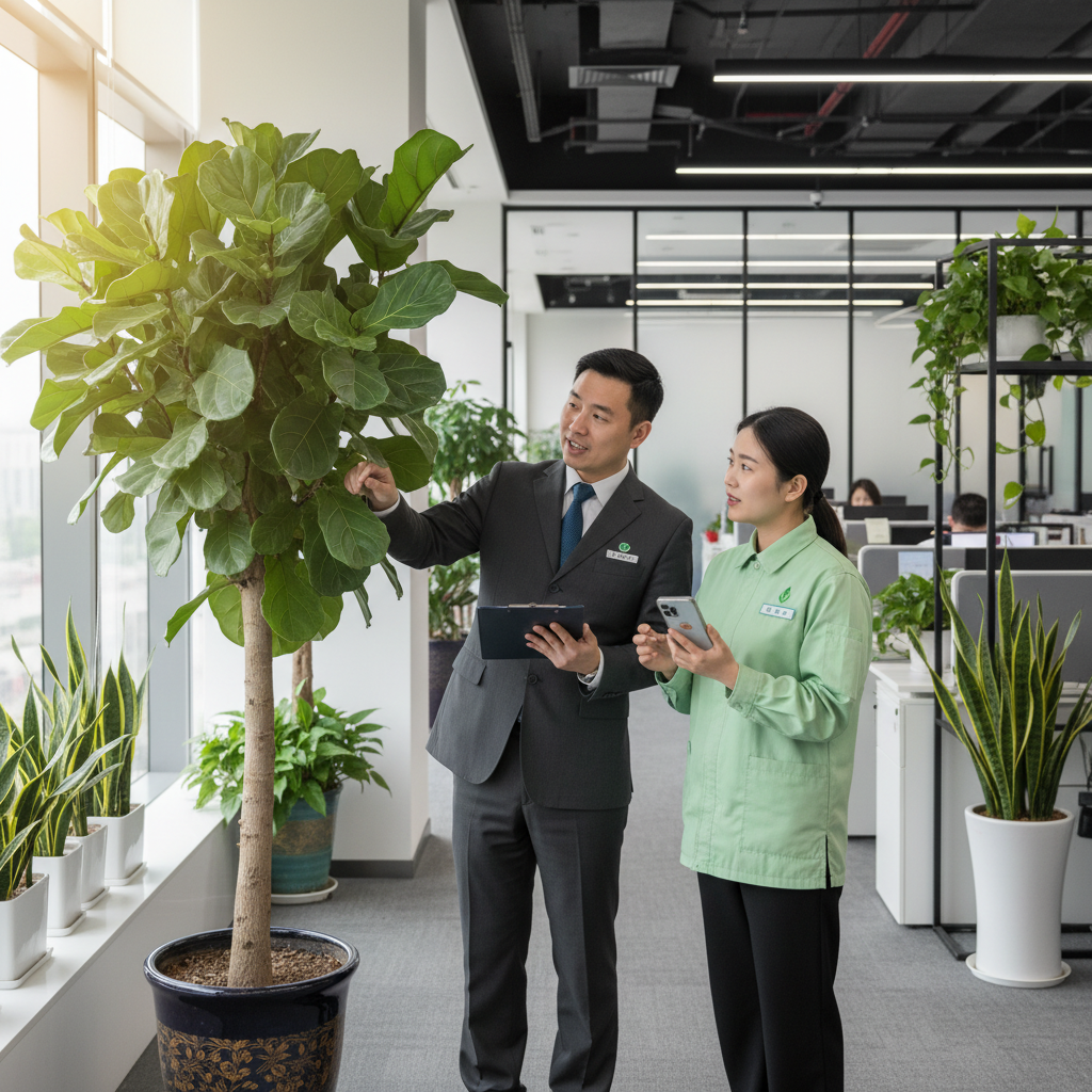 服务过程干净、有序，不影响使用